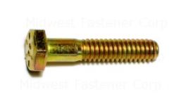 YELLOW HEX CAP SCREW 1/4-20X1-1/4