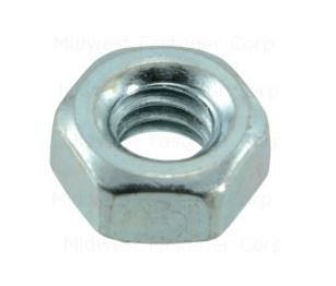 ZINC COARSE HEX NUTS 1/4-20