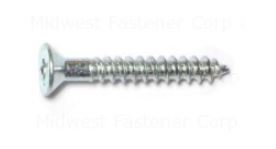 ZINC PHILLIPS WOOD SCREWS 6X1