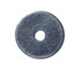 ZINC FENDER WASHERS 3/16X1