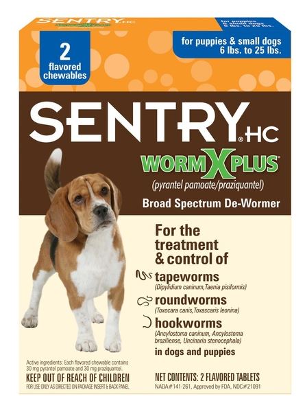 SENTRY HC WORMX PLUS SMALL DOG