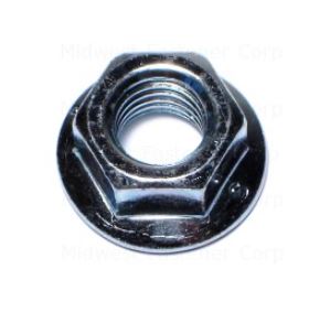 ZINC COARSE FLANGE NUT 10MM-1.50
