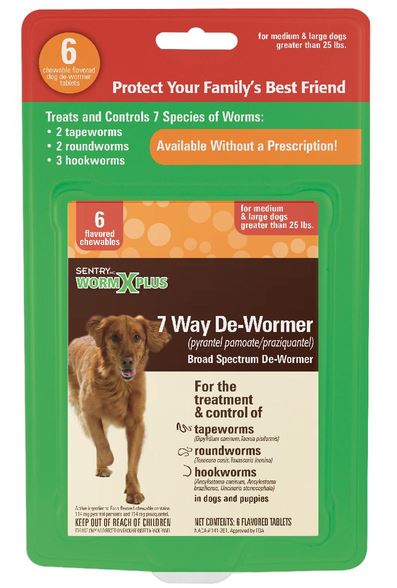 SENTRY HC WORMX PLUS LARGE DOG