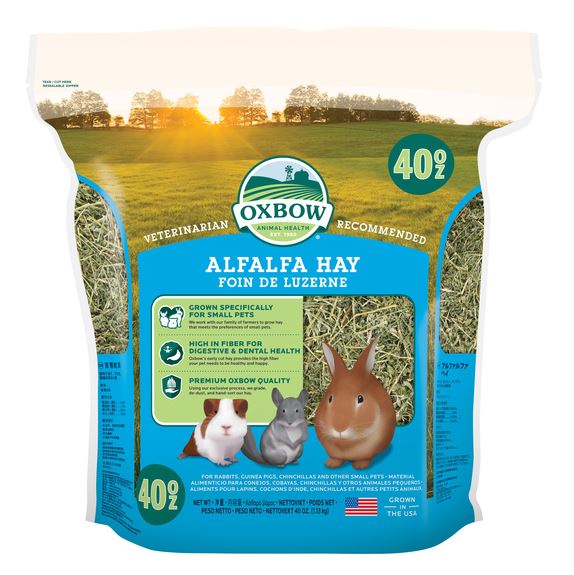 OXBOX ALFALFA HAY 40OZ