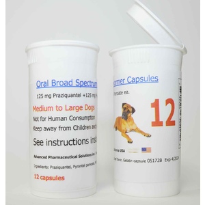 MEDIUM/LARGE DOG DEWORMER PILL