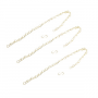 BRASS PLANTER CHAINS 18IN 3PK