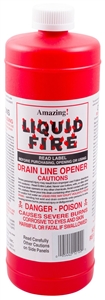 LIQUID FIRE DRAIN OPENER 32OZ