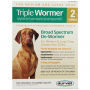 TRIPLE WORMER MED & LARGE DOGS 2PK
