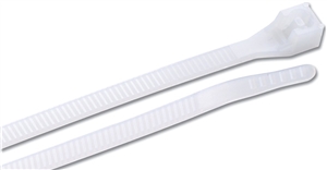 WHITE CABLE TIES 14IN