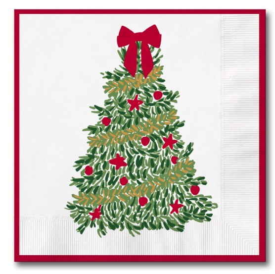 COCKTAIL NAPKINS TRADITIONAL TRE