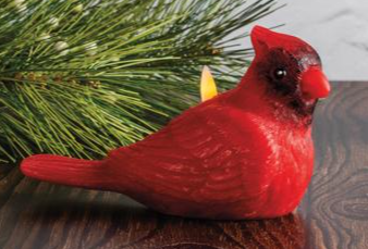 CARDINAL FLAMELESS CANDLE