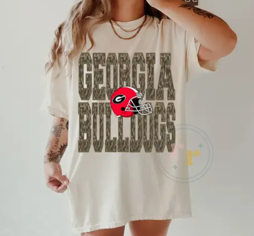 BOTTOMLAND GA HELMET TEE