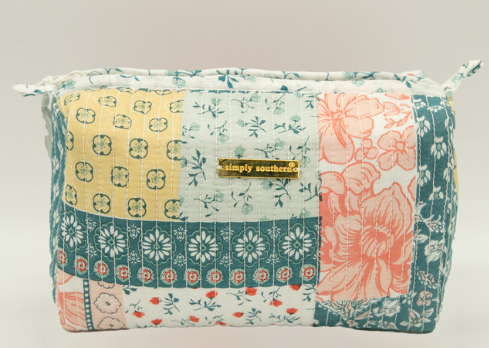 QUILTED COSMETIC BAG