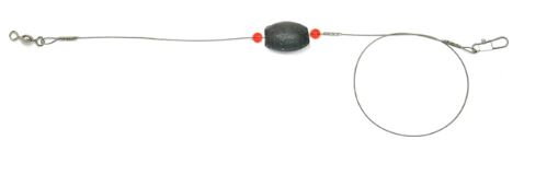 EGG LEAD READY RIG W/SNAP 1OZ