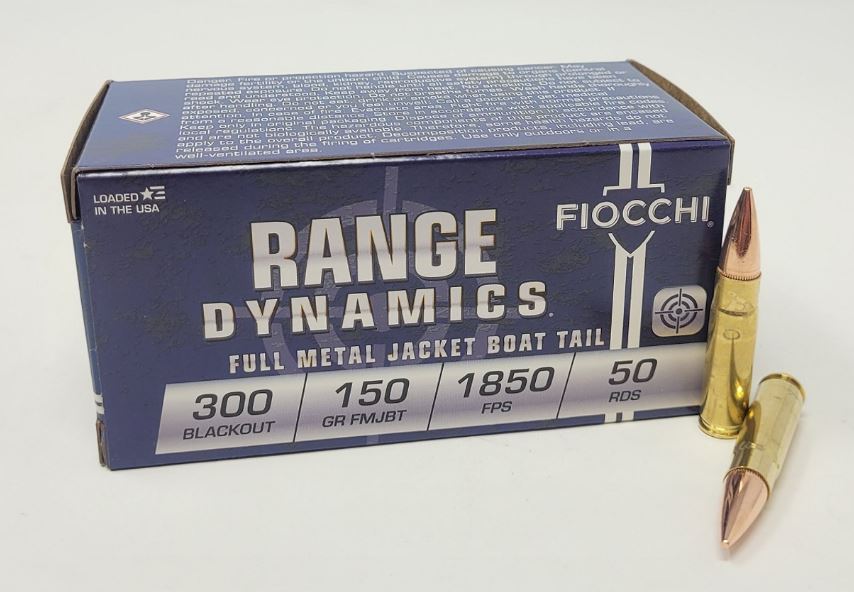 FIOCCHI 300BLK 150GRN FMJBT