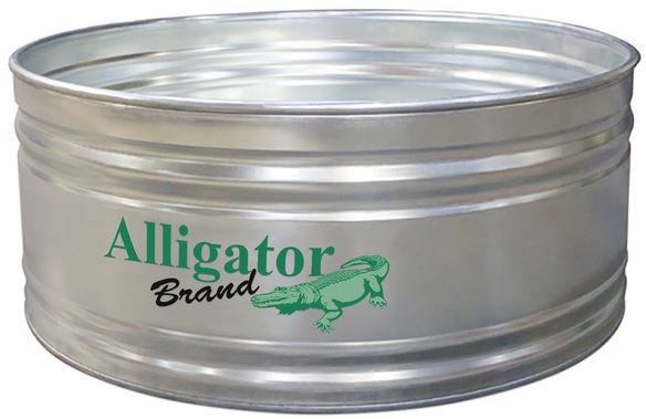 GALV ROUND STOCK TANK 6X2' 404GA