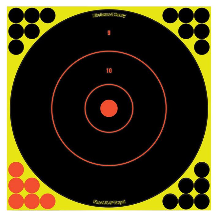 SHOOT-N-C BULLSEYE TARGET 12PK