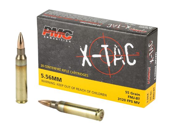 PMC X-TAC 5.56 55GRN 20RNDS