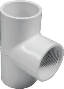 PVC SCH40 PIPE TEE 1-1/4"
