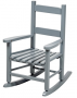GRAY KIDS ROCKING CHAIR