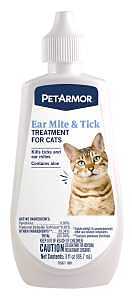 CAT EAR MITE/TICK TREATMENT 3OZ