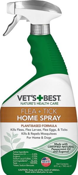 FLEA & TICK HOME SPRAY 32OZ
