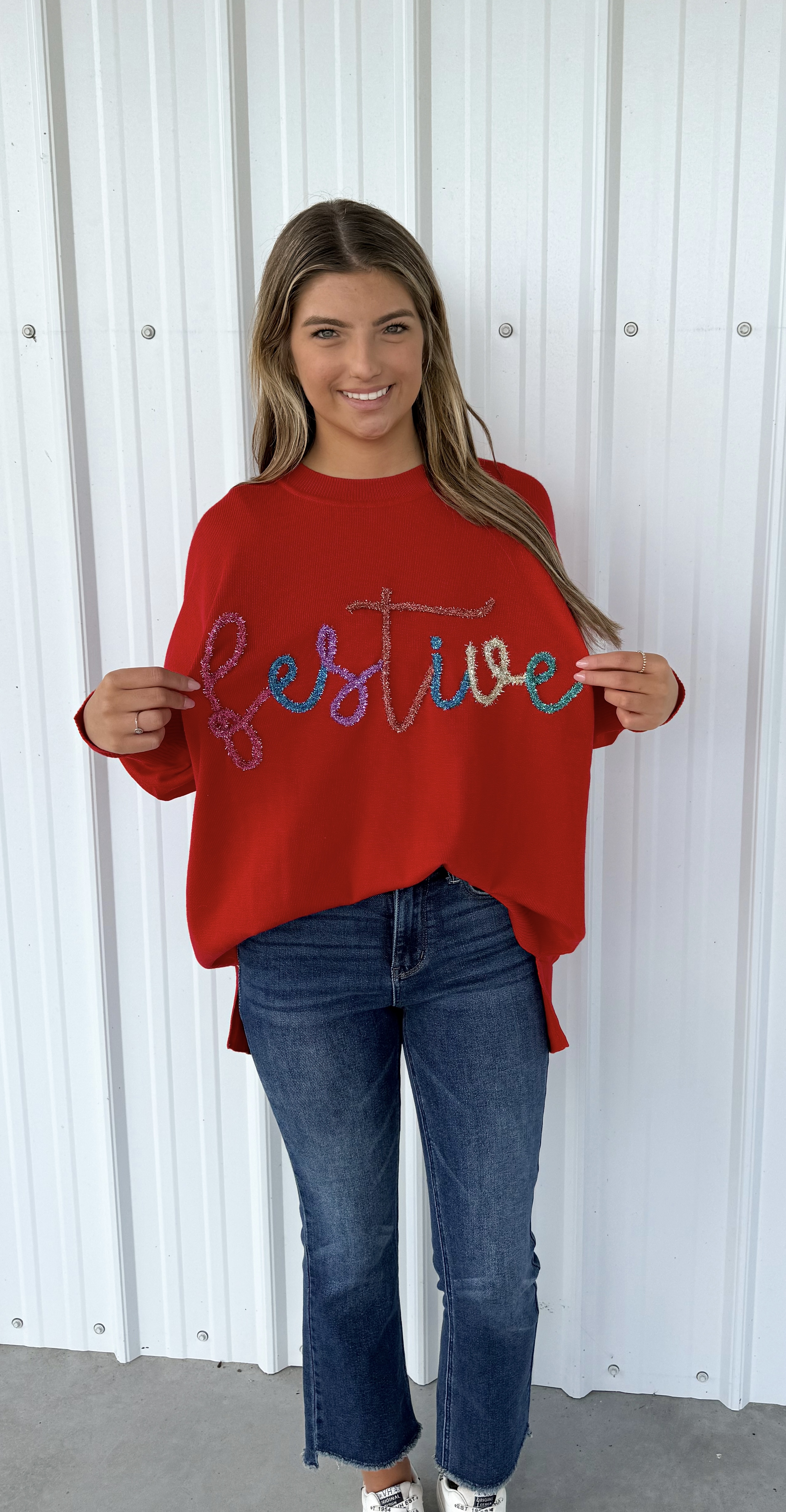 HOLIDAY SPARKLE SWEATER