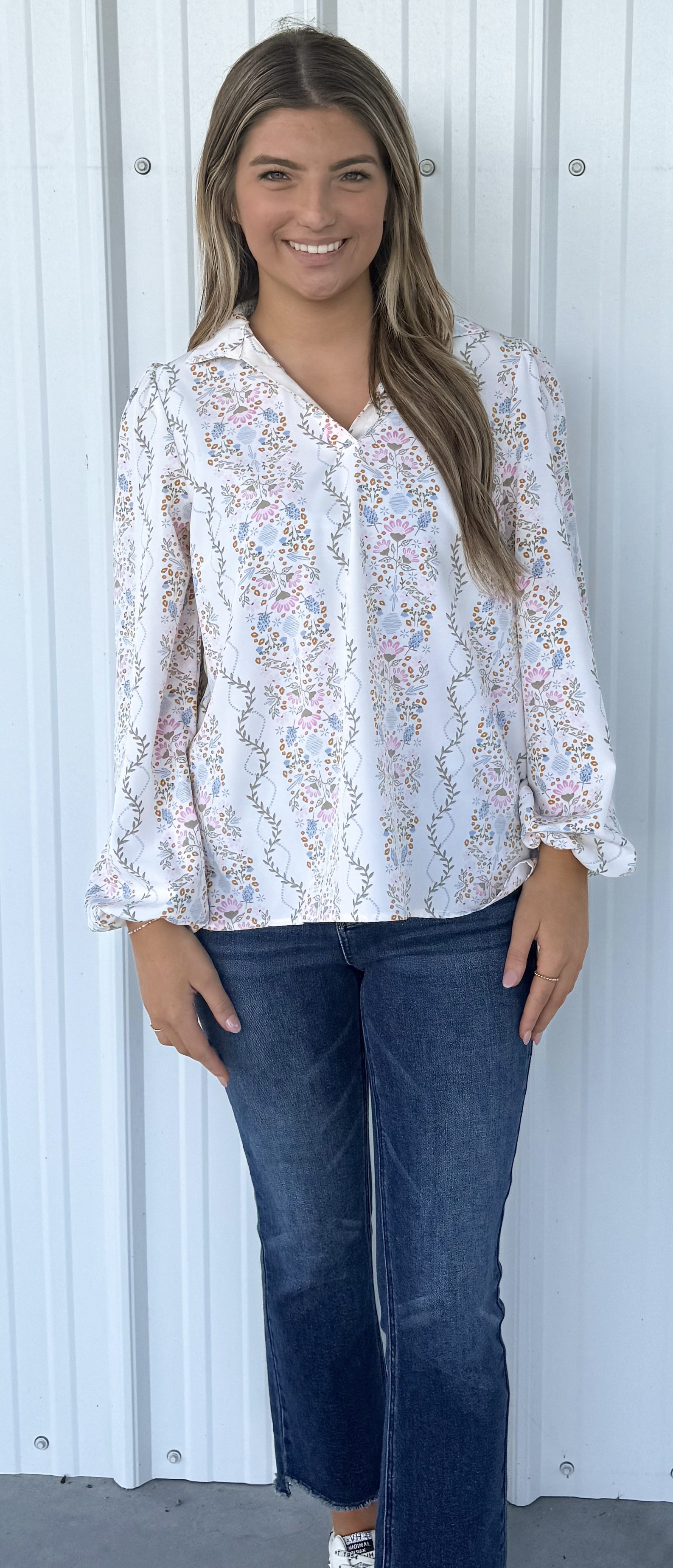 KAYLA IVORY LANE TOP