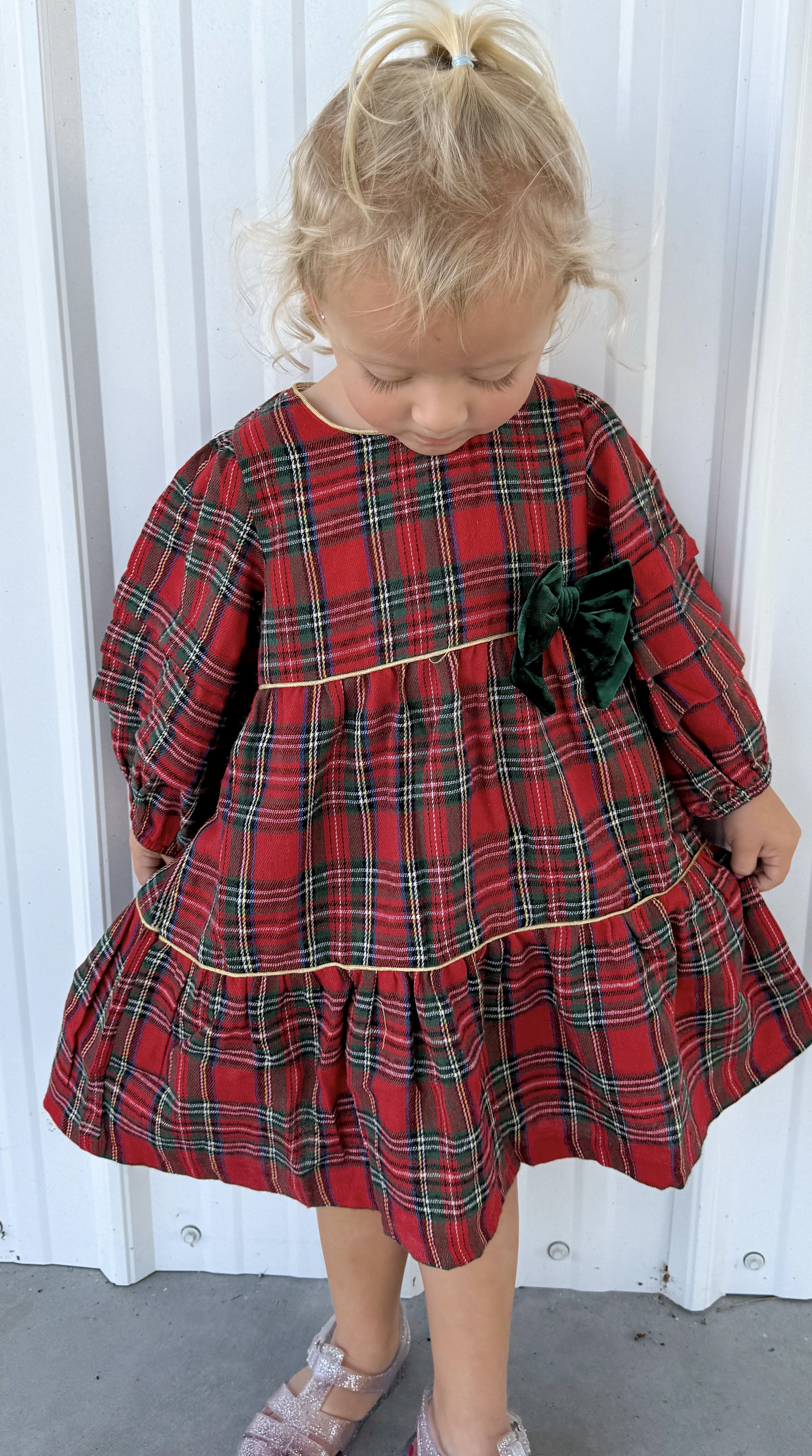 TARTAN TIER DRESS