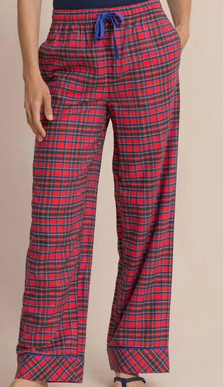 RED TARTAN LOUNGE PANT