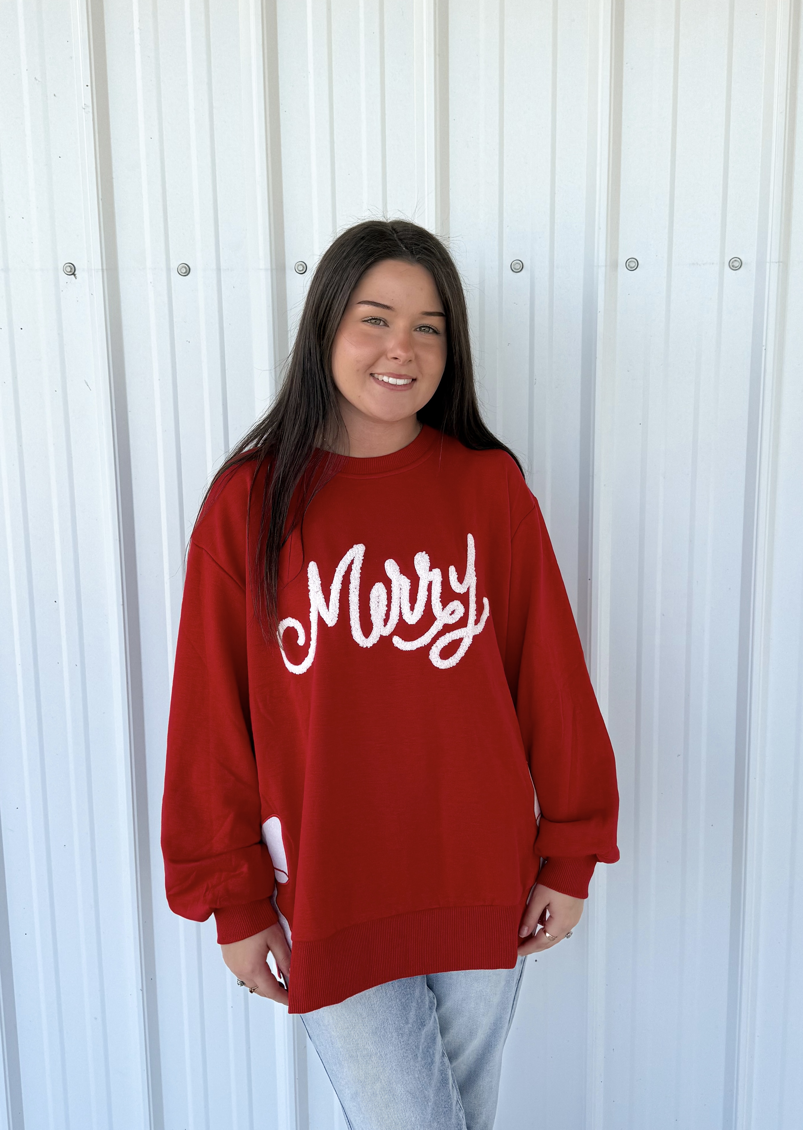 LAKELYN MERRY BOW SWEATER