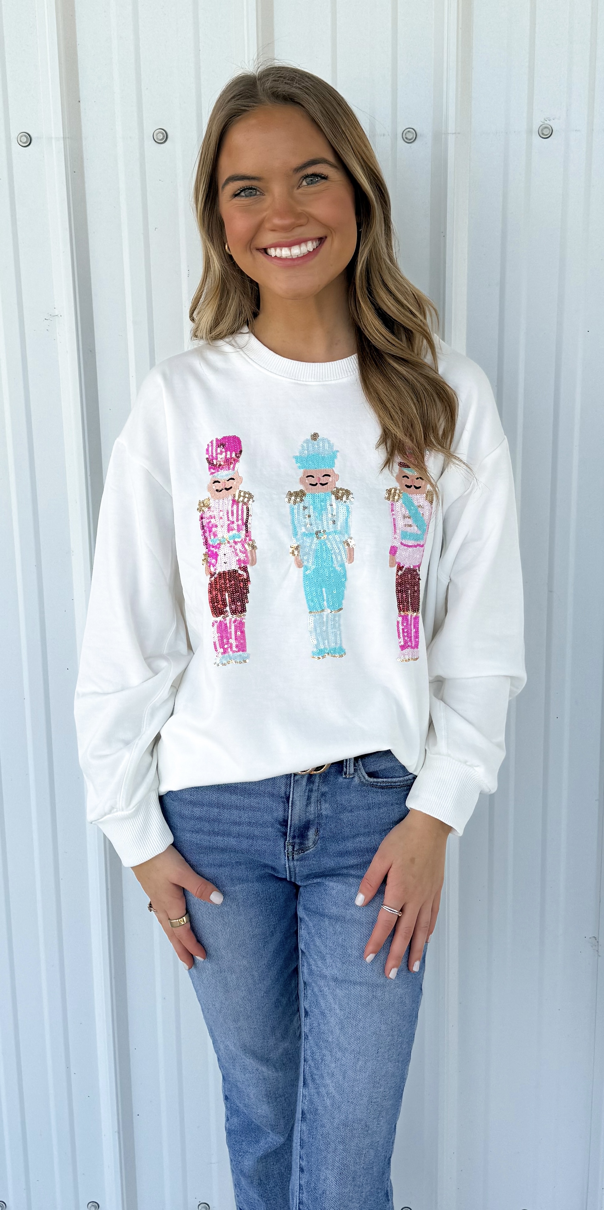 SARAH 3 NUTCRACKER SWEATER