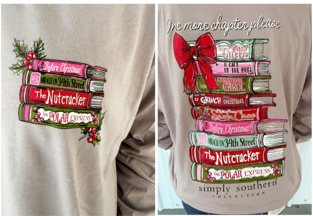 YTH LS BOOKS DRIFTWOOD TEE