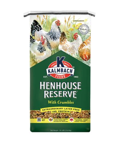 HENHOUSE RESERVE W/CRUMBLE 30LB