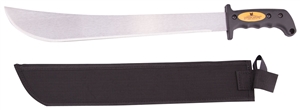 MACHETE WITH SHEATH 18IN