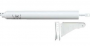 WHITE DOOR CLOSER 11-1/4IN
