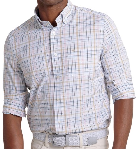 MORRIS ISLAND PLAID SHIRT