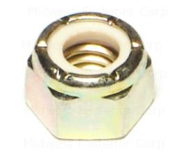 YELLOW GR8 INSERT LOCK NUT 5/16-18