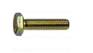 YELLOW HEX CAP SCREW 1/4-28X1
