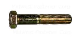 YELLOW HEX CAP SCREW 3/8-24X2