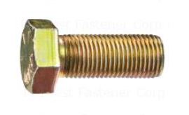 YELLOW HEX CAP SCREW 1/2-20X1-1/4