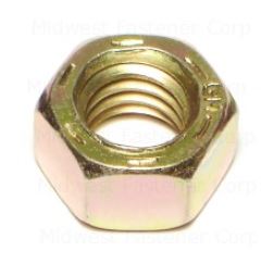 YELLOW GR8 HEX NUT 3/8-16