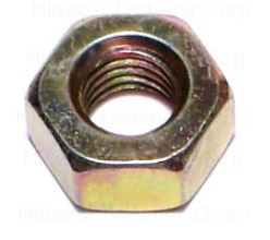 YELLOW GR8 FINE HEX NUT 1/4-28