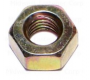 YELLOW GR8 FINE HEX NUT 1/4-28