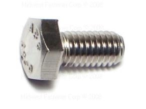 SS HEX CAP SCREWS 6MM-1.00X12MM