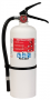 WHITE FIRE EXTINGUISHER 10-BC 5#