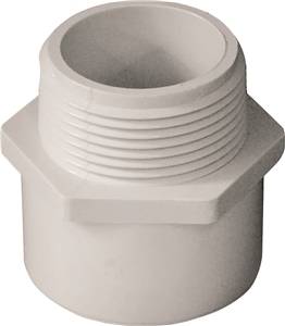 PVC PIPE ADAPTER SCH40 1-1/4"