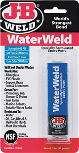 WATERWELD EPOXY PUTTY 2PACK
