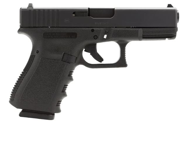 GLOCK 19 V BLACK 9MM 4" 15RDS