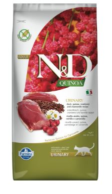 DRY QUINOA GF URINARY DUCK CAT FOOD